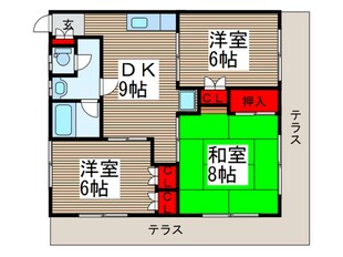 ホワイトハイツの物件間取画像